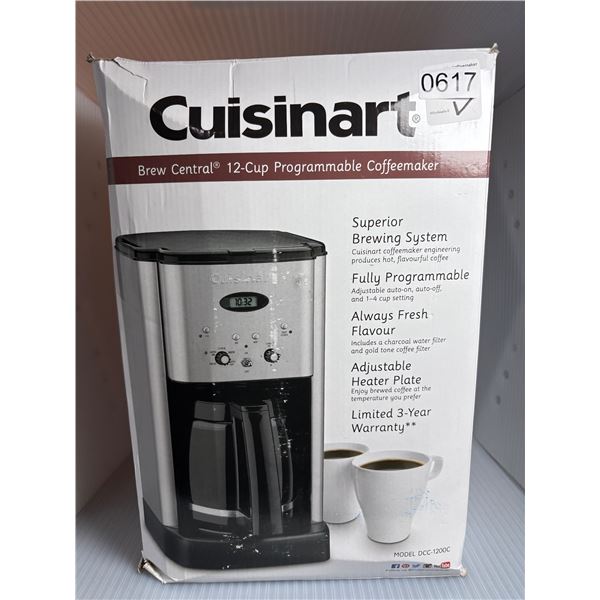 Cuisinart Brew Central Programmable coffee maker (Tested working)