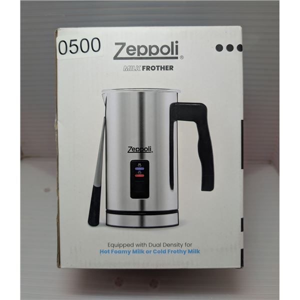 New Zeppoli milk frother hot and cold