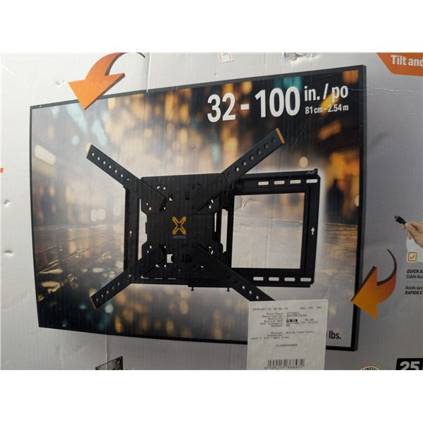 AVF tilt and turn TV wall mount 32-100in (like new in box)