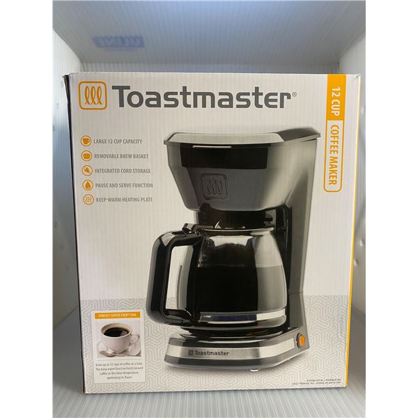 Toastmaster 12 cup coffee maker (tested working)