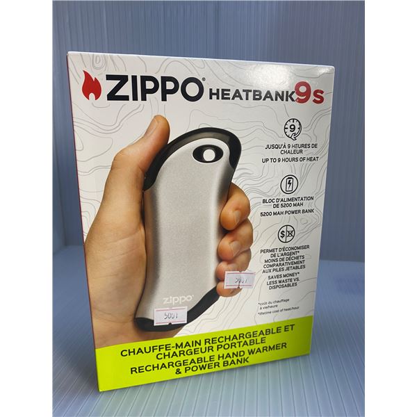 Zippo heat bank 9s rechargeable hand warmer and power bank