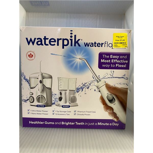 Waterpik water flosser with Ultra and Nano