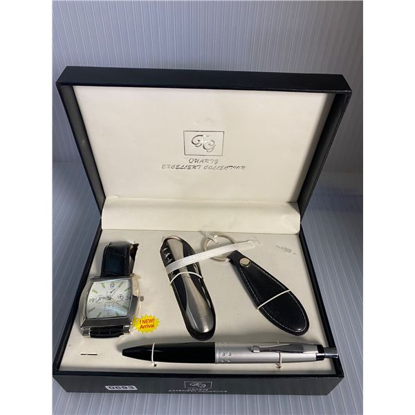 FG Quartz Excellent Collection wrist watch gift set