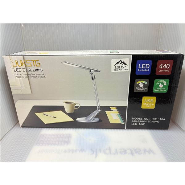 LED desk lamp color changing