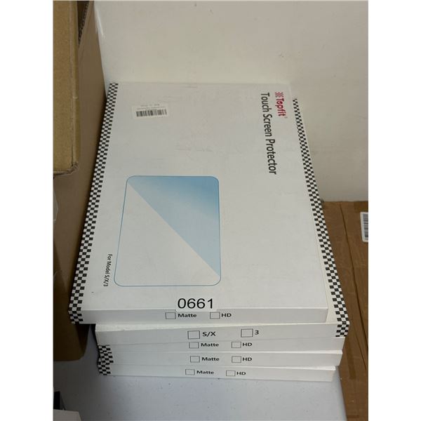 5 pc TOPFIT tesla model X/S/3 touch screen protectors