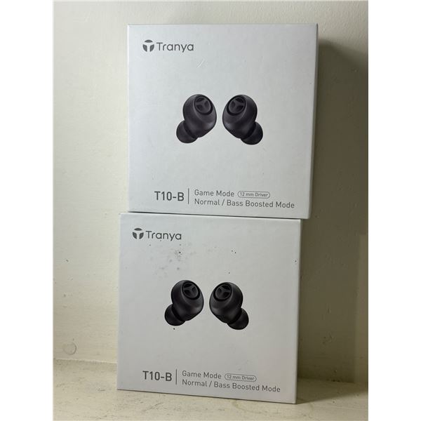 7pc Tranya T10-B game mode normal/bass boosted mode EarPods