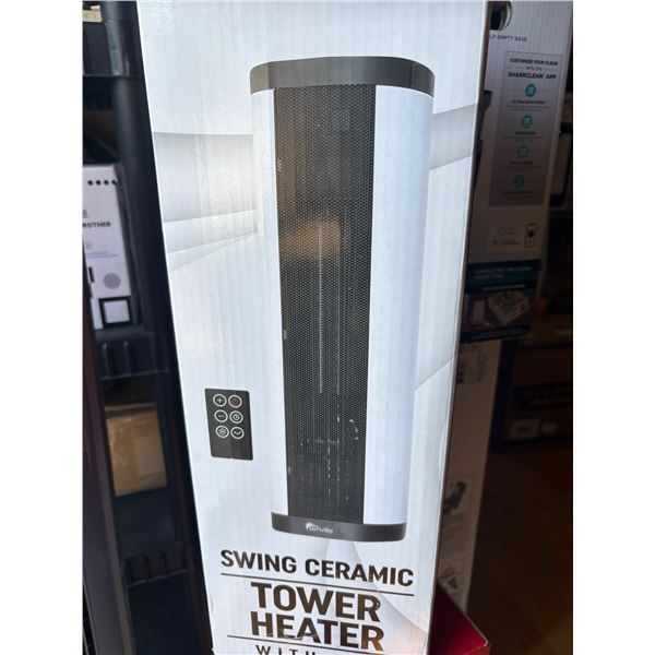 New Senville Swing Ceramic heater and fan 22in