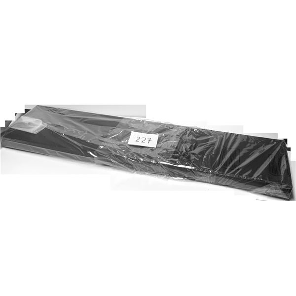 Pair of IKEA LACK Wall shelf, black 10 x 43.5 inches