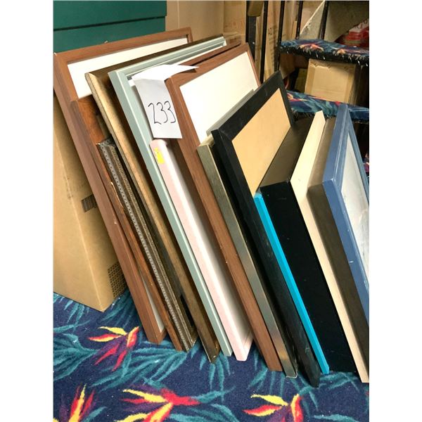 Big lots quality wooden pictures frames from 20x24 and 16x20 and some are new, 3 IKEA NEW Rebbra 50x