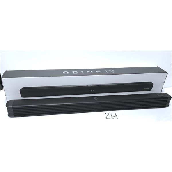 Bomaker Odine IV soundbar, 2.0 channel, 34 inches wide, with EQ modes, HDMI ARC, Bluetooth.