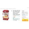 Image 1 : Home Popcorn Maker, compact theater-style design.