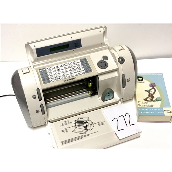 Cricut Personal Electronic Cutting Machine CRV001. Portable crafting cutter for paper, vinyl, cardst