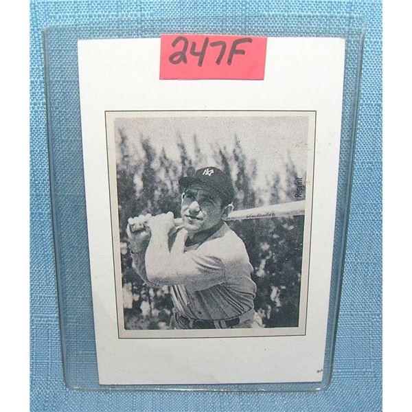 Yogi Berra Bowman reprint Baseball card