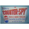 Image 1 : Pepsi Cola radio thriller show retro style advertising sign