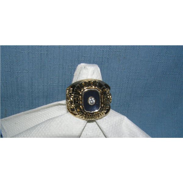NY Mets 1986 world champions World Series replica ring