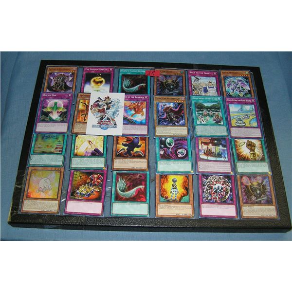 Group of vintage Yu-Gi-Oh! Collector cards