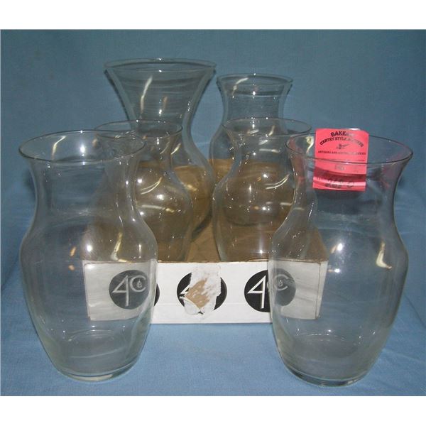 Large box of estate vases