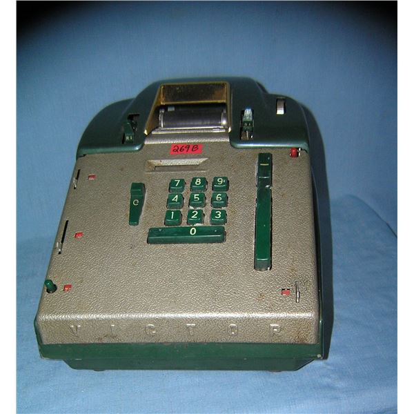 Great early Victor adding machine