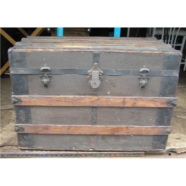 Antique travel/storage trunk