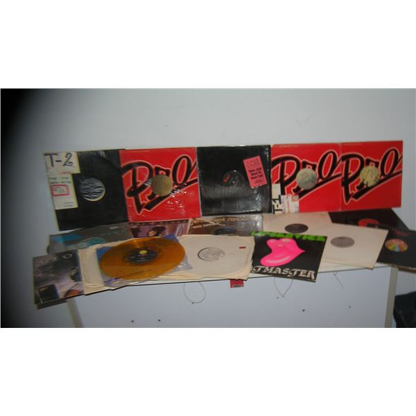 Large collection of vintage disco and dance music