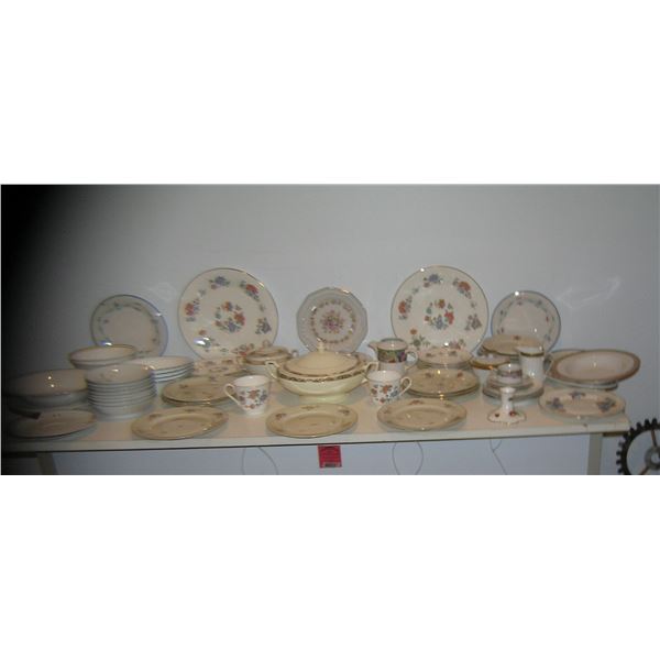 Huge 75 piece dinnerware group