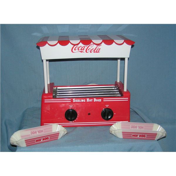 Coca Cola sizzling hot dog cooker