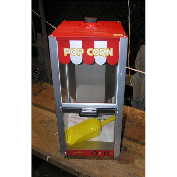 Electric popcorn machine new never used