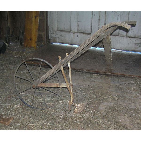 Antique farmer's cultivator