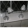 Image 1 : Pair of modern Lucite table lamps