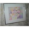 Image 1 : Floral water color signed Paulette