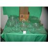 Image 1 : Large box of vintage glassware
