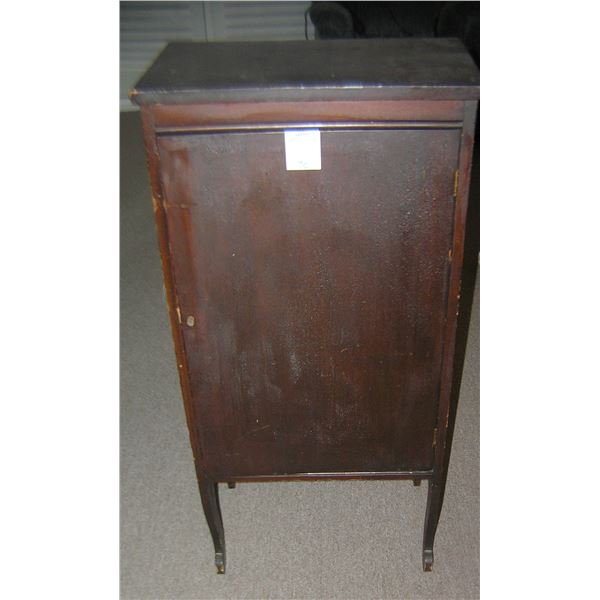 Antique music cabinet