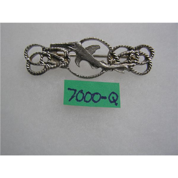 German combat battle badge in silver