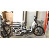 Image 1 : WHITE DUAL BATTERY 8 SPEED FRONT-SUSPENSION REAR CARRIER BIKE