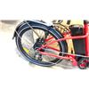 Image 3 : RED RTG IMPERIAL FRONT SUSPENSION 8-SPEED ELECTRIC BIKE