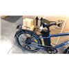 Image 2 : BLUE RTG IMPERIAL FRONT SUSPENSION 8-SPEED ELECTRIC BIKE