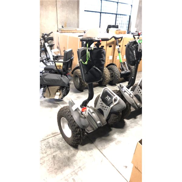 BLACK SEGWAY X2 TWO-WHEELED SELF-BALANCING FORMER RENTAL PERSONAL TRANSPORT UNIT