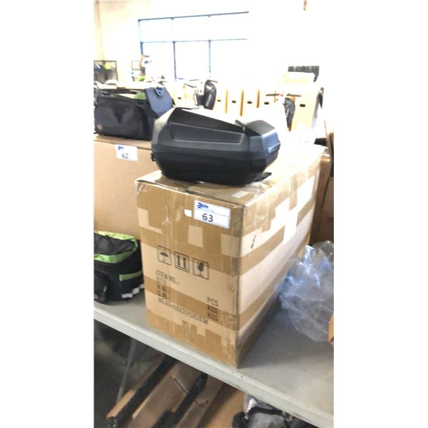 BOX OF BLACK CARRIER BAGS