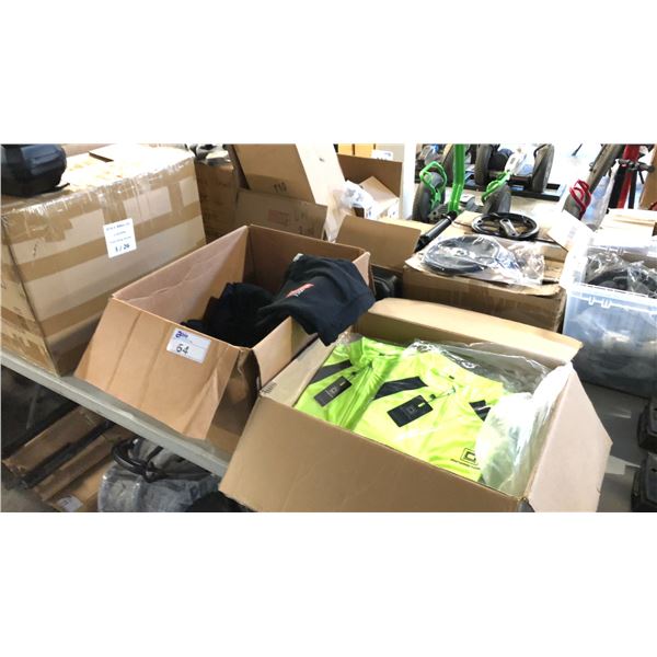 BOX OF ASSORTED BRANDED CLOTHING