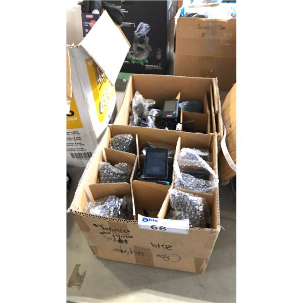 2 BOXES OF ASSORTED EBIKE DISPLAYS