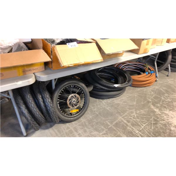 LOT OF ASSORTED BIKE TIRES