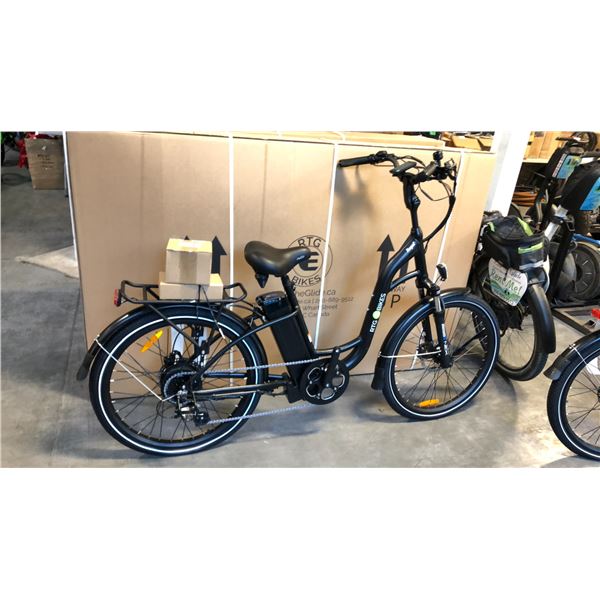 BLACK RTG REGAL FRONT SUSPENSION 8-SPEED ELECTRIC BIKE