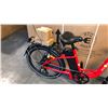 Image 2 : RED RTG REGAL FRONT SUSPENSION 8-SPEED ELECTRIC BIKE