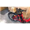 Image 2 : RED RTG REGAL FRONT SUSPENSION 8-SPEED ELECTRIC BIKE