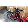 Image 2 : RED RTG REGAL FRONT SUSPENSION 8-SPEED ELECTRIC BIKE