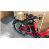 Image 2 : RED RTG REGAL FRONT SUSPENSION 8-SPEED ELECTRIC BIKE