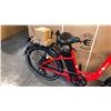 Image 2 : RED RTG REGAL FRONT SUSPENSION 8-SPEED ELECTRIC BIKE