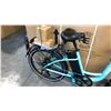 Image 2 : LIGHT BLUE RTG REGAL FRONT SUSPENSION 8-SPEED ELECTRIC BIKE