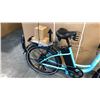 Image 2 : LIGHT BLUE RTG REGAL FRONT SUSPENSION 8-SPEED ELECTRIC BIKE
