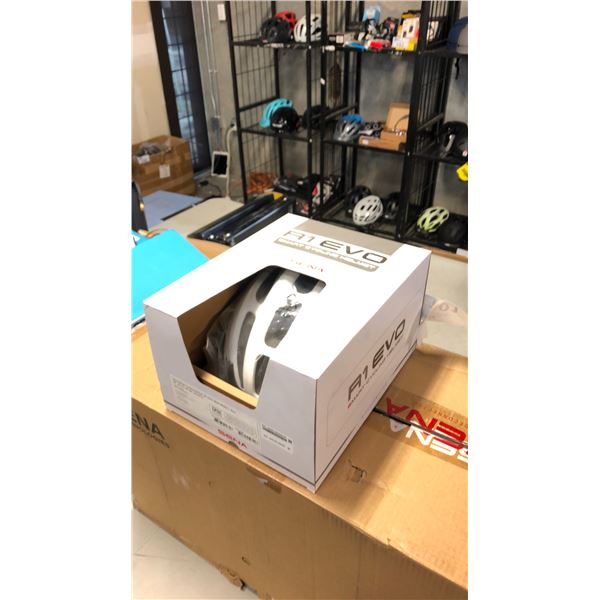 WHITE SENA SMART CYCLING HELMET R1 EVO L SIZE